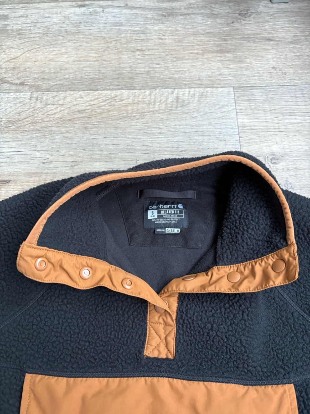 Carhartt Women's Relaxed Fit Sherpa Fleece Pullovers Size S - Picture 5 of 7